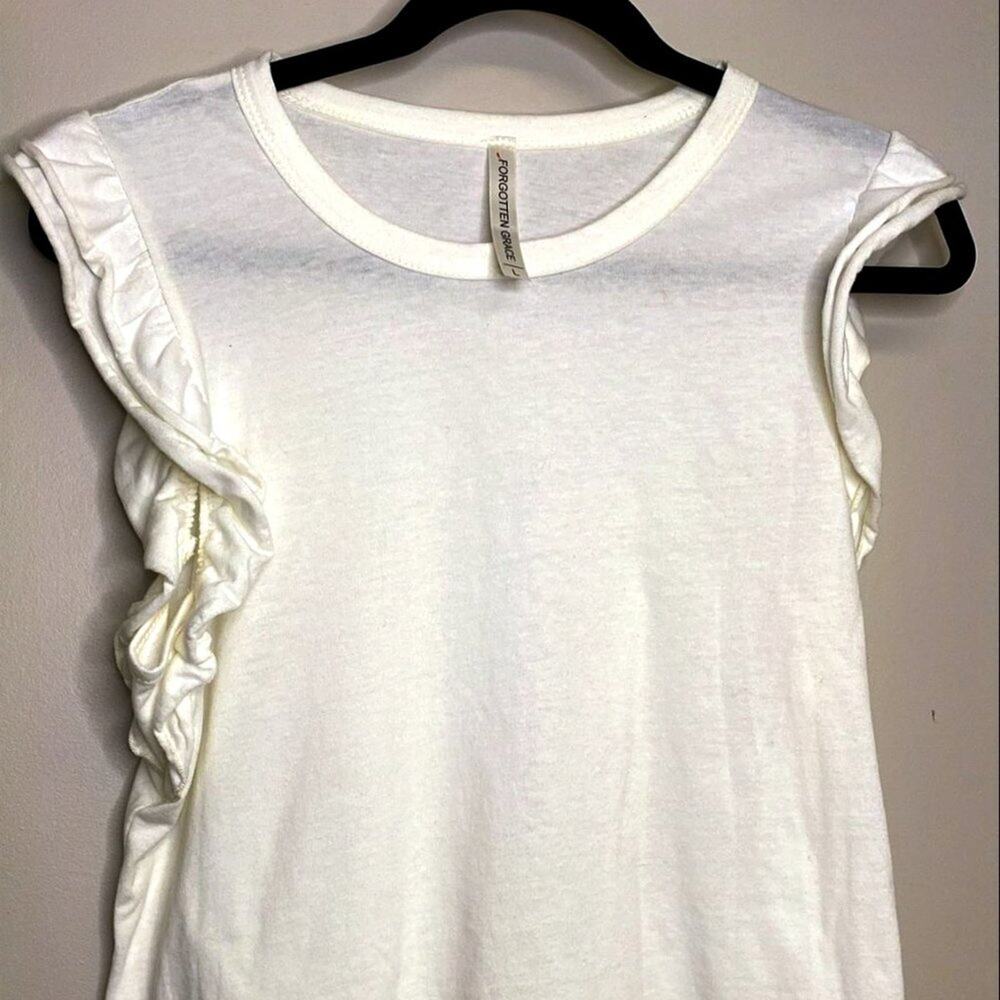 Forgotten Grace White Blouse - Picture 3 of 4